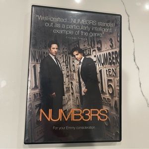 2/$10 Very Rare NUMB3RS Emmy Award DVD Screener Movie